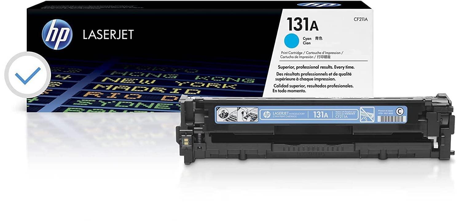 OEM HP CF211A 131A Toner Cartridge Cyan 1.8K - TonerParts