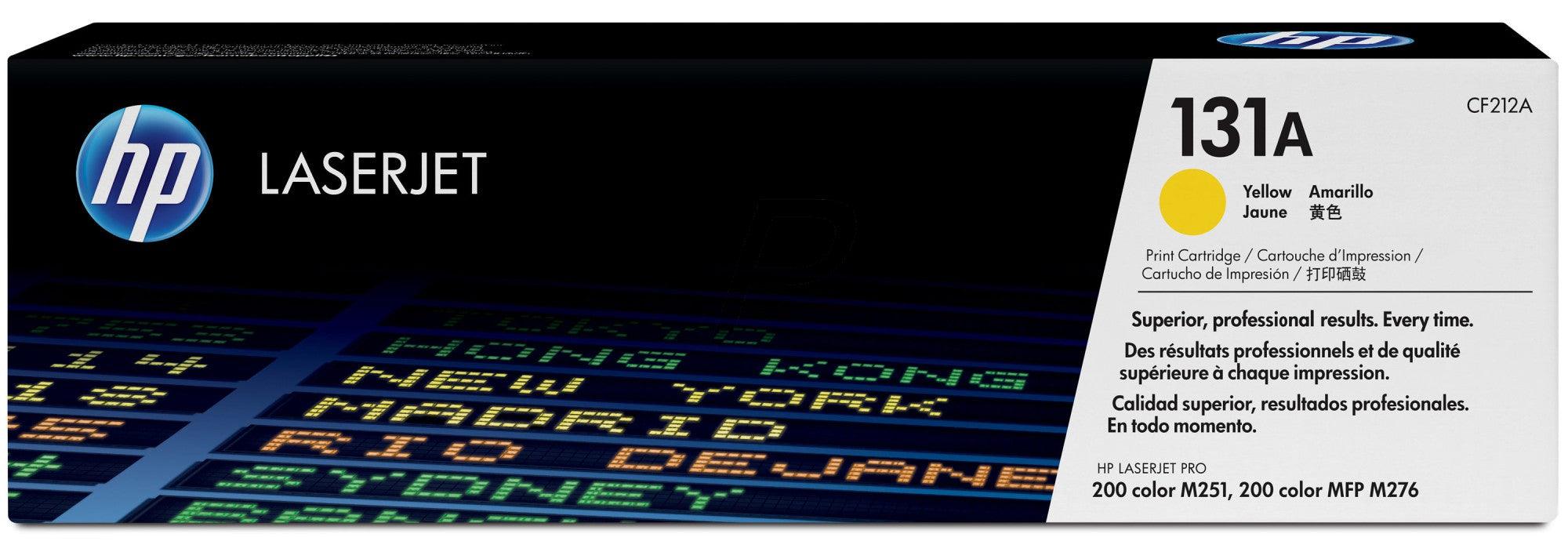 OEM HP CF212A 131A Toner Cartridge Yellow 1.8K - TonerParts