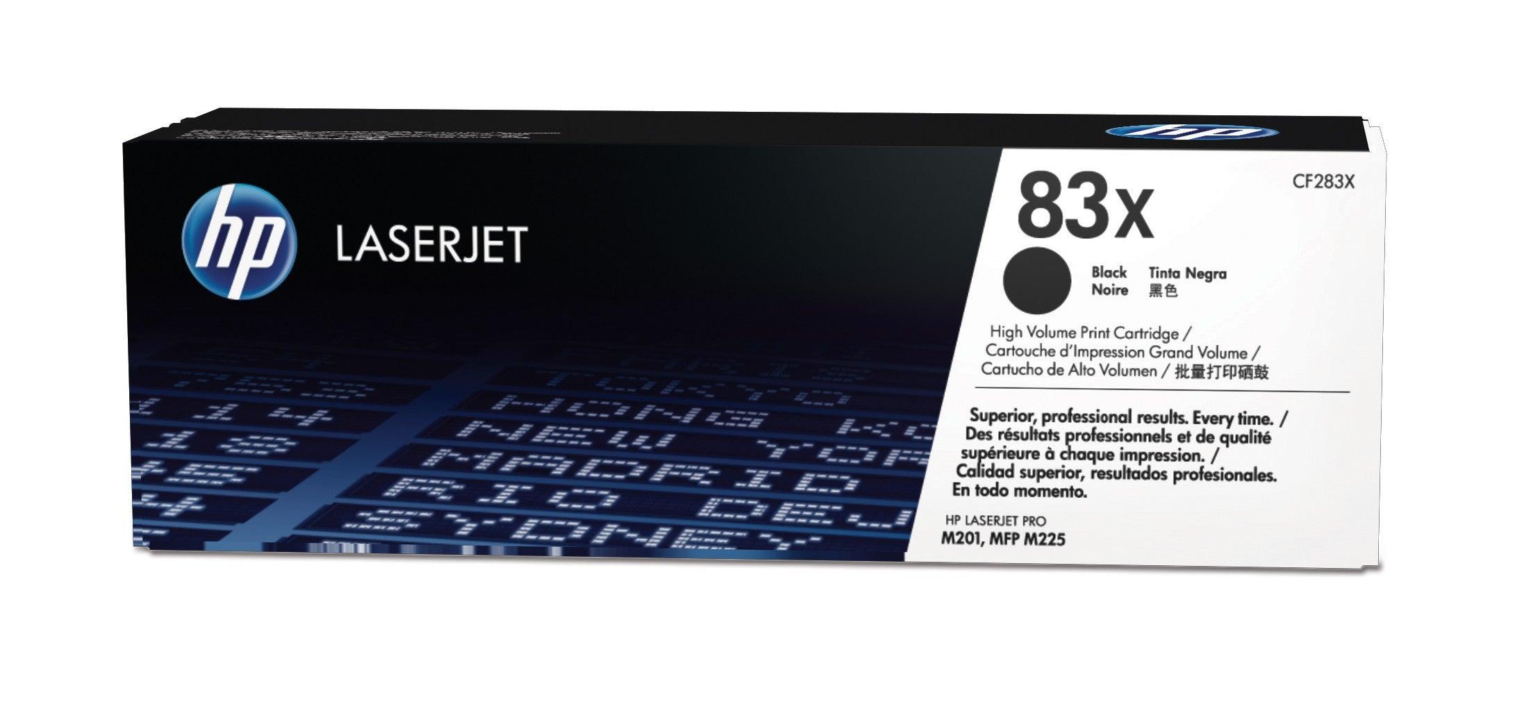 OEM HP CF283X 83X Toner Cartridge Black 2.2K - TonerParts