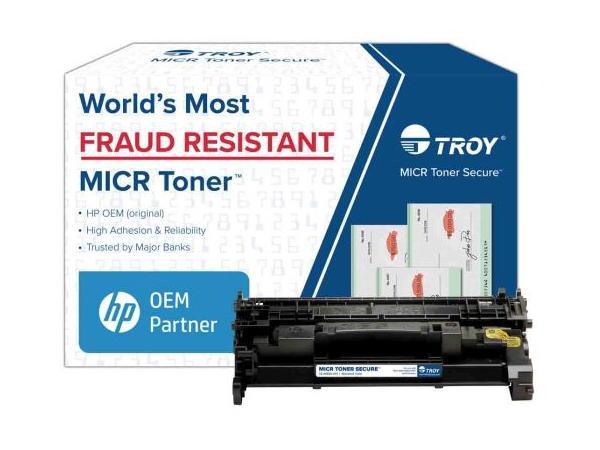OEM HP CF289A 89A MICR Toner Cartridge Black 5K - TonerParts