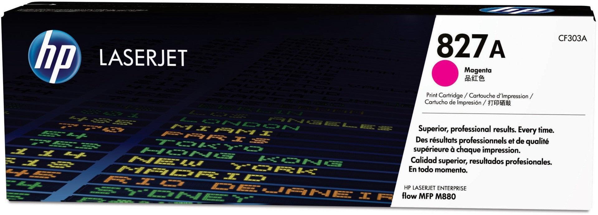 OEM HP CF303A 827A Toner Cartridge Magenta 32K - TonerParts