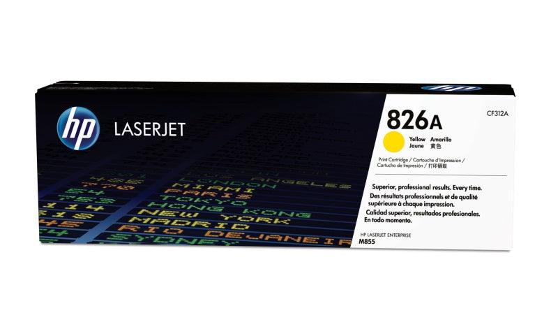OEM HP CF312A 826A Toner Cartridge Yellow 31.5K - TonerParts
