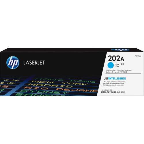 OEM HP CF501A 202A Toner Cartridge Cyan 1.3K - TonerParts