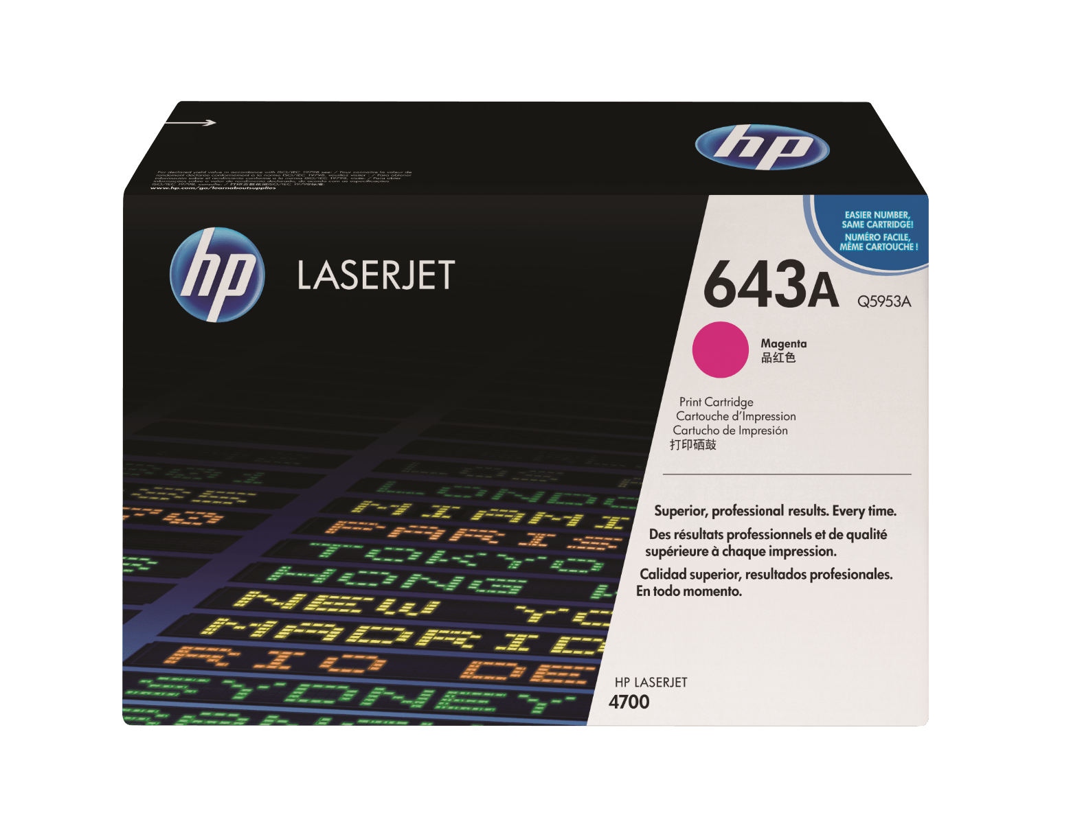 OEM HP Q5953A 643A Toner Cartridge Magenta 10K - TonerParts