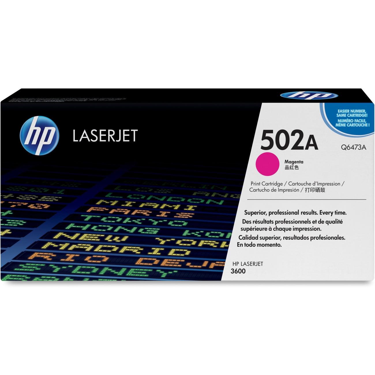 OEM HP Q6473A 502A Toner Cartridge Magenta 4K - TonerParts