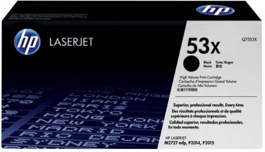 OEM HP Q7553X 53X Toner Cartridge Black 7K - TonerParts