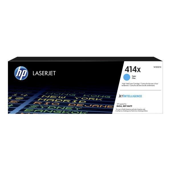 OEM HP W2021X 414X Toner Cartridge Cyan 6K - TonerParts