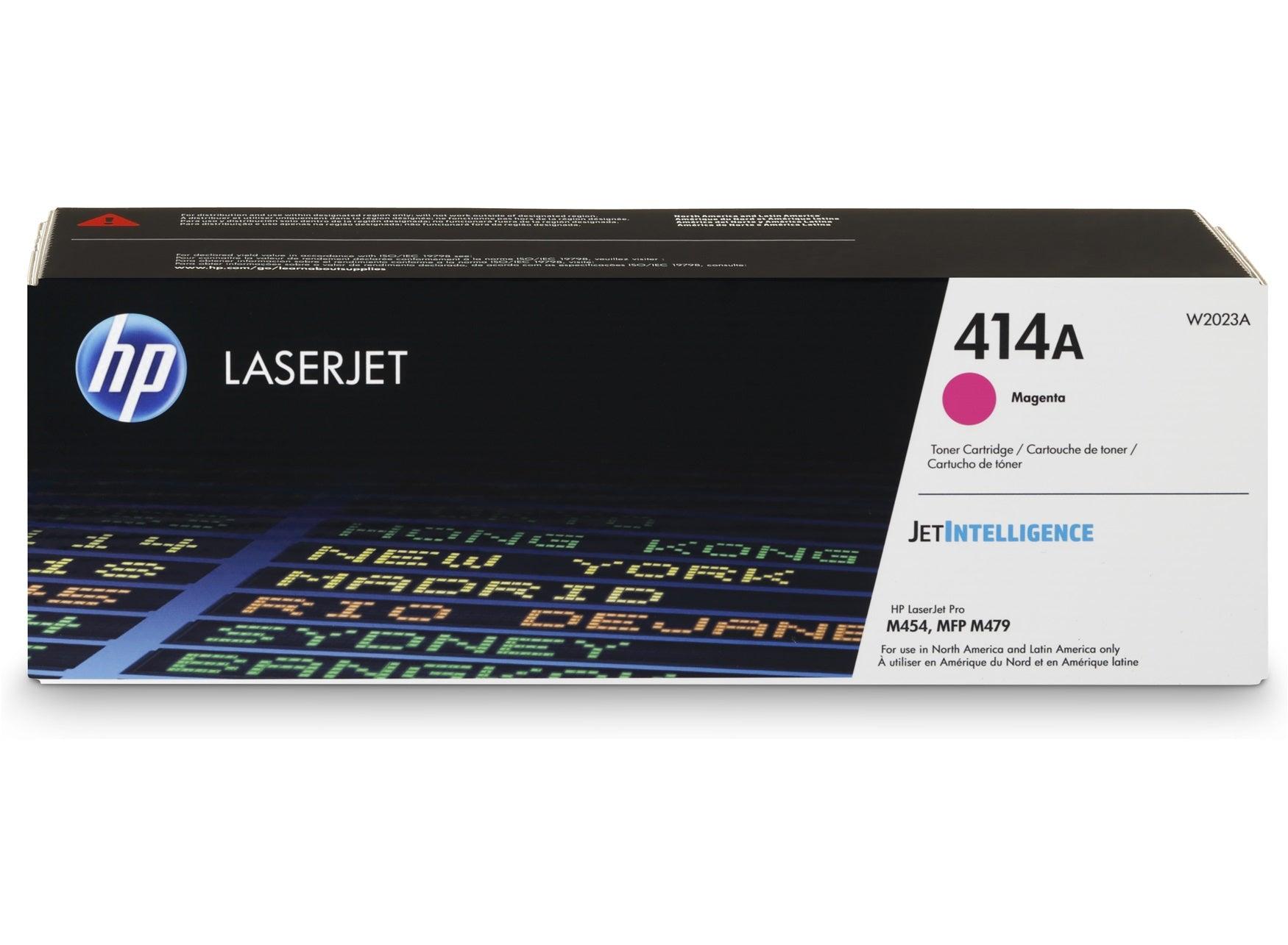 OEM HP W2023A 414A Toner Cartridge Magenta 2.1K - TonerParts