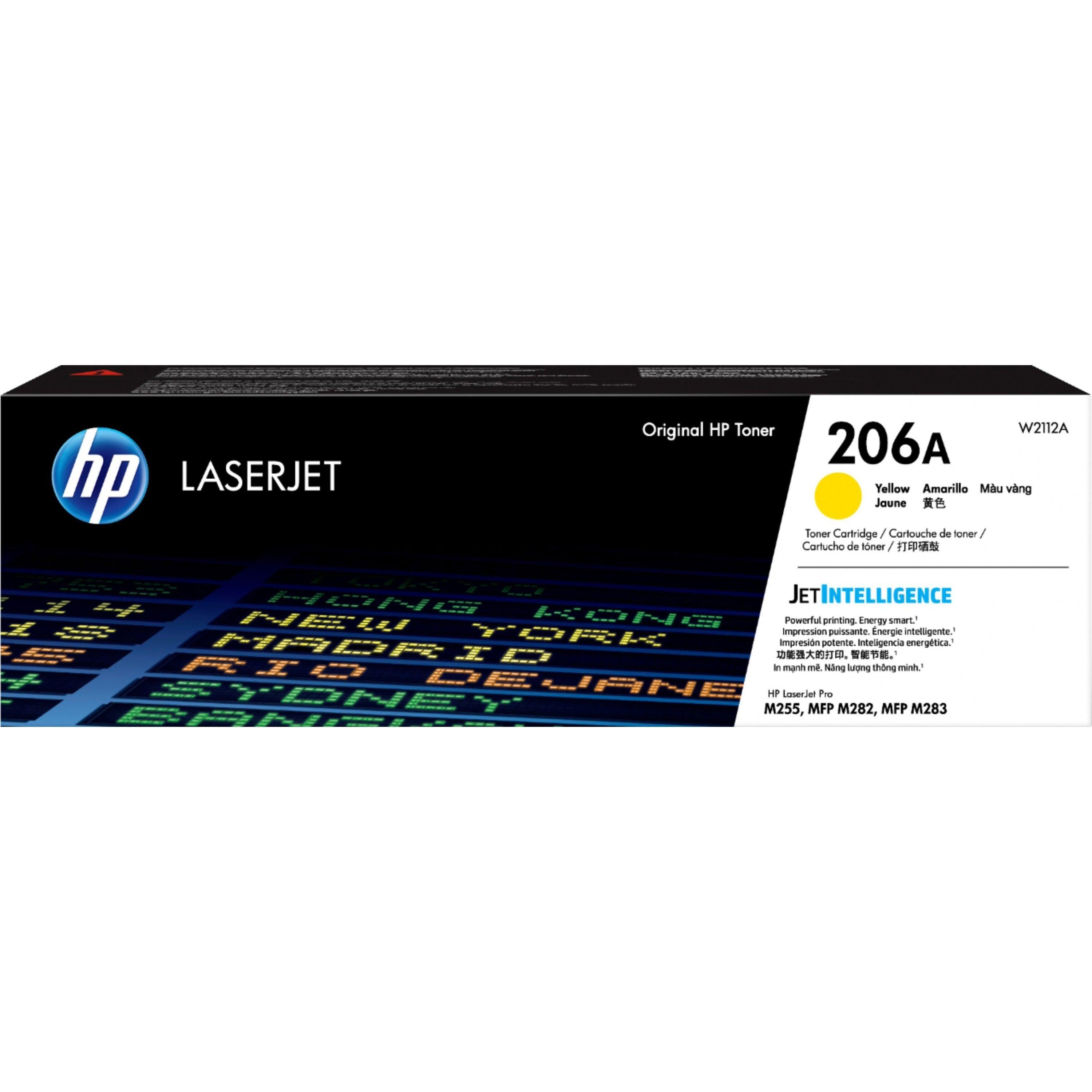 OEM HP W2112A 206A Toner Cartridge Yellow 1.25K - TonerParts