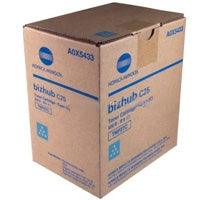 OEM Konica Minolta A0X5433, TNP27C Toner Cartridge For Bizhub C25 Cyan - 6K - TonerParts