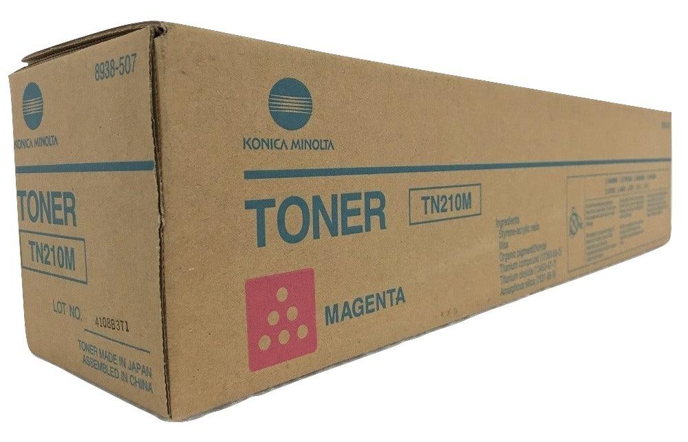 OEM Konica Minolta TN210M, 8938-507 Toner Cartridge - Magenta - 12K