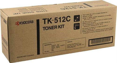 OEM Kyocera Mita TK-512C, 1T02F3CUS0 Toner Cartridge For FS-C5020N Cyan - 8K - TonerParts