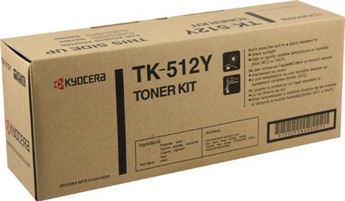 OEM Kyocera Mita TK-512Y, 1T02F3AUS0 Toner Cartridge For FS-C5020N Yellow - 8K - TonerParts
