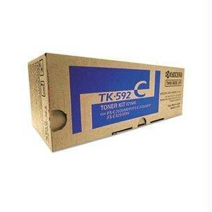 OEM Kyocera Mita TK-592C, 1T02KVCUS0 Toner Cartridge Cyan - 5K - TonerParts