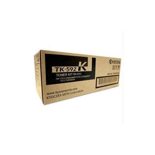 OEM Kyocera Mita TK-592K, 1T02KVOUS0 Toner Cartridge Black - 7K - TonerParts