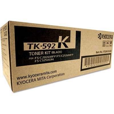 OEM Kyocera Mita TK-592K, 1T02KVOUS0 Toner Cartridge Black - 7K - TonerParts