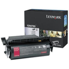 OEM Lexmark 12A6760 Toner Cartridge Black 10K