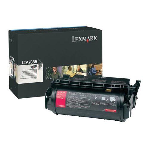 OEM Lexmark 12A7365 Toner Cartridge Extra High Yield Black - 32,000 Yield - TonerParts