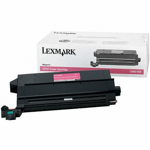 OEM Lexmark 12N0769 Toner Cartridge Magenta 14K - TonerParts