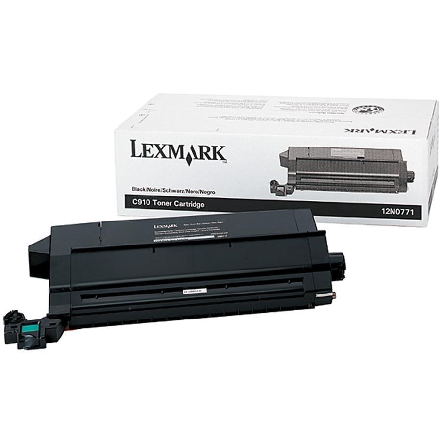 OEM Lexmark 12N0771 Toner Cartridge Black 14K - TonerParts