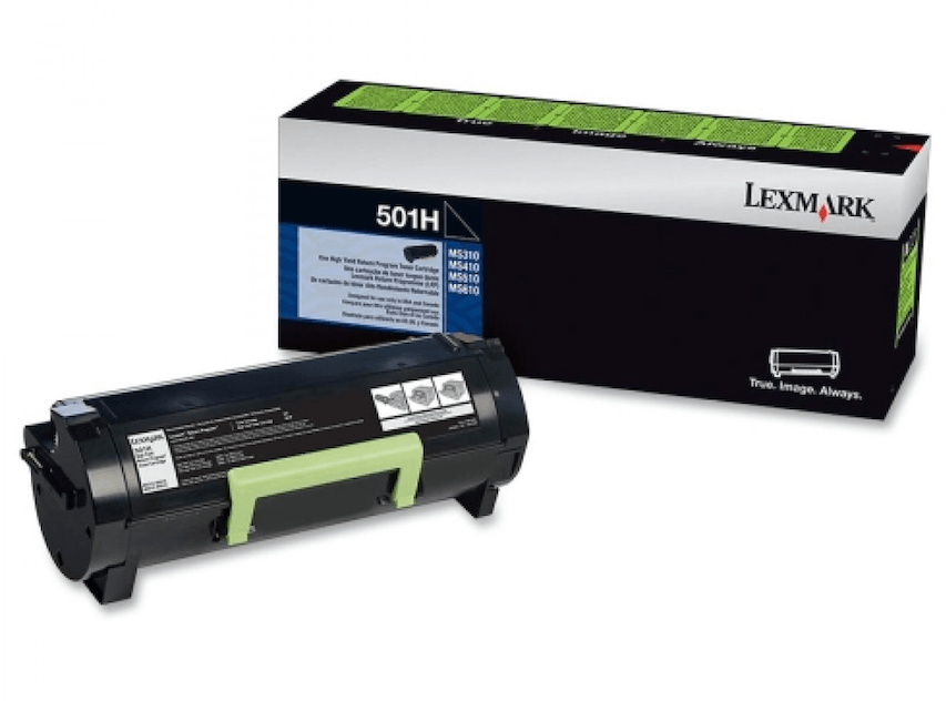 OEM Lexmark 50F1H00 Toner Cartridge Black 5K Return Program - TonerParts