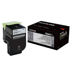 OEM Lexmark 70C0H10 700H1 Toner Cartridge Black 4K