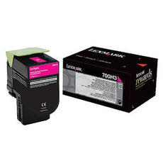 OEM Lexmark 70C0H30 700H3 Toner Cartridge Magenta 3K