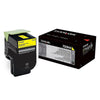 OEM Lexmark 70C0H40 700H4 Toner Cartridge Yellow 3K