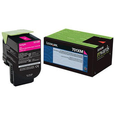 OEM Lexmark 70C1XM0, 701XM Toner Cartridge For CS510 Magenta - 4K