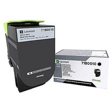 OEM Lexmark 71B0010 Unison Toner Cartridge Black 3K
