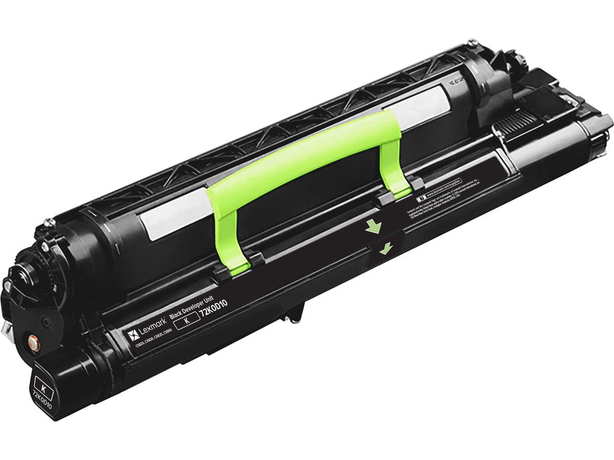 OEM Lexmark 72K0D10 Developer Unit Black 300K - TonerParts