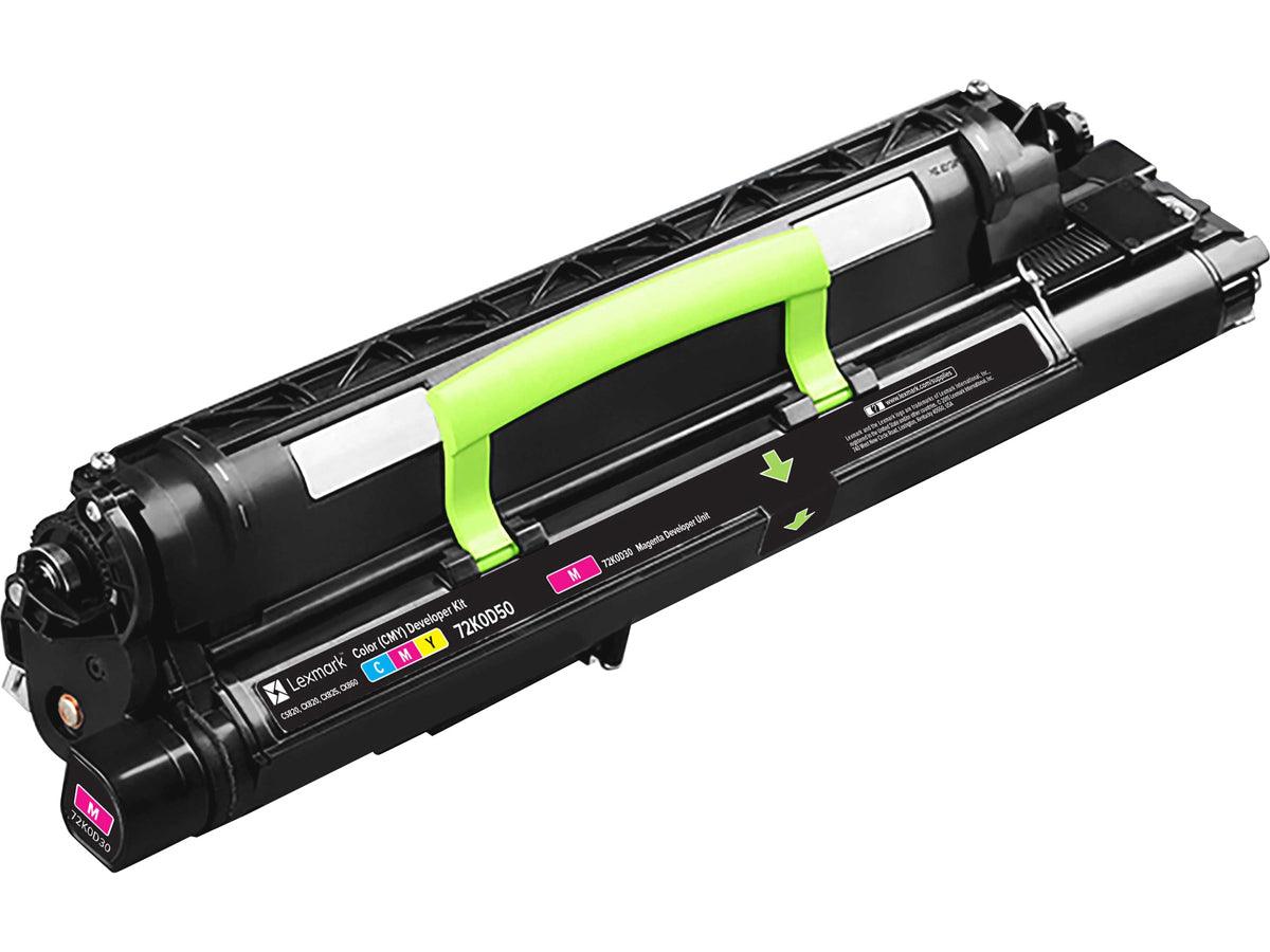 OEM Lexmark 72K0D30 Developer Unit Magenta 300K - TonerParts