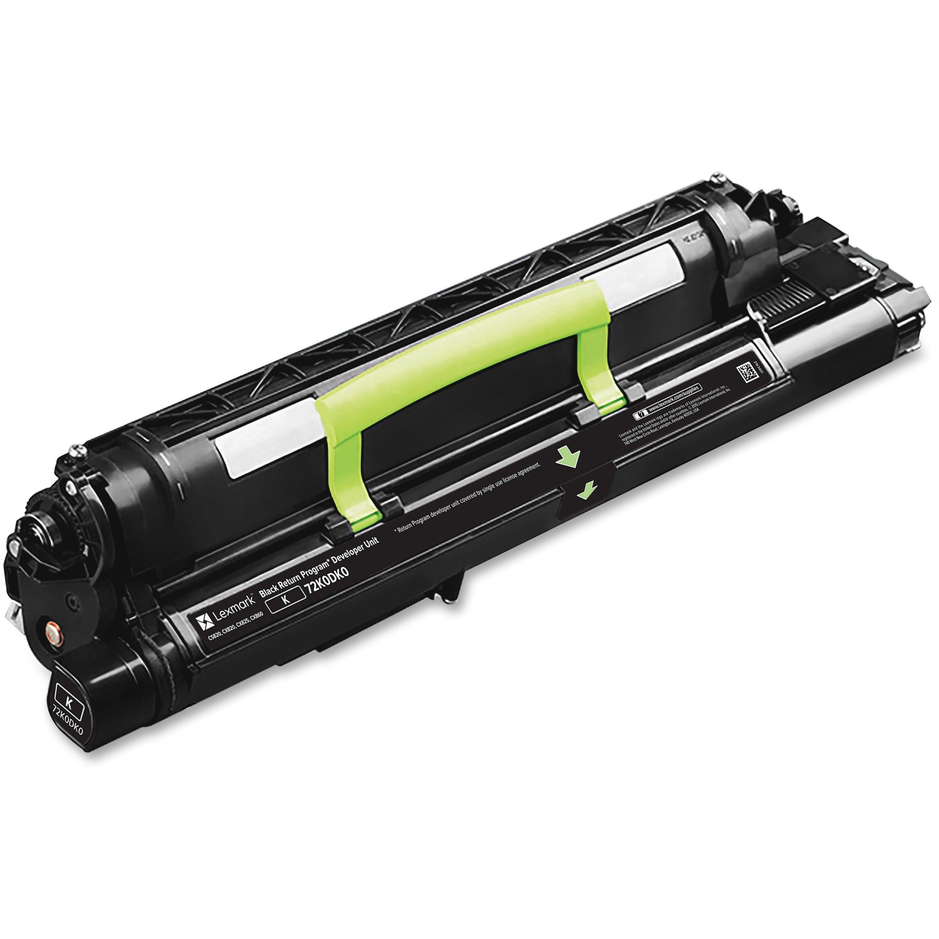 OEM Lexmark 72K0DK0 Developer Unit Black 300K Return Program - TonerParts