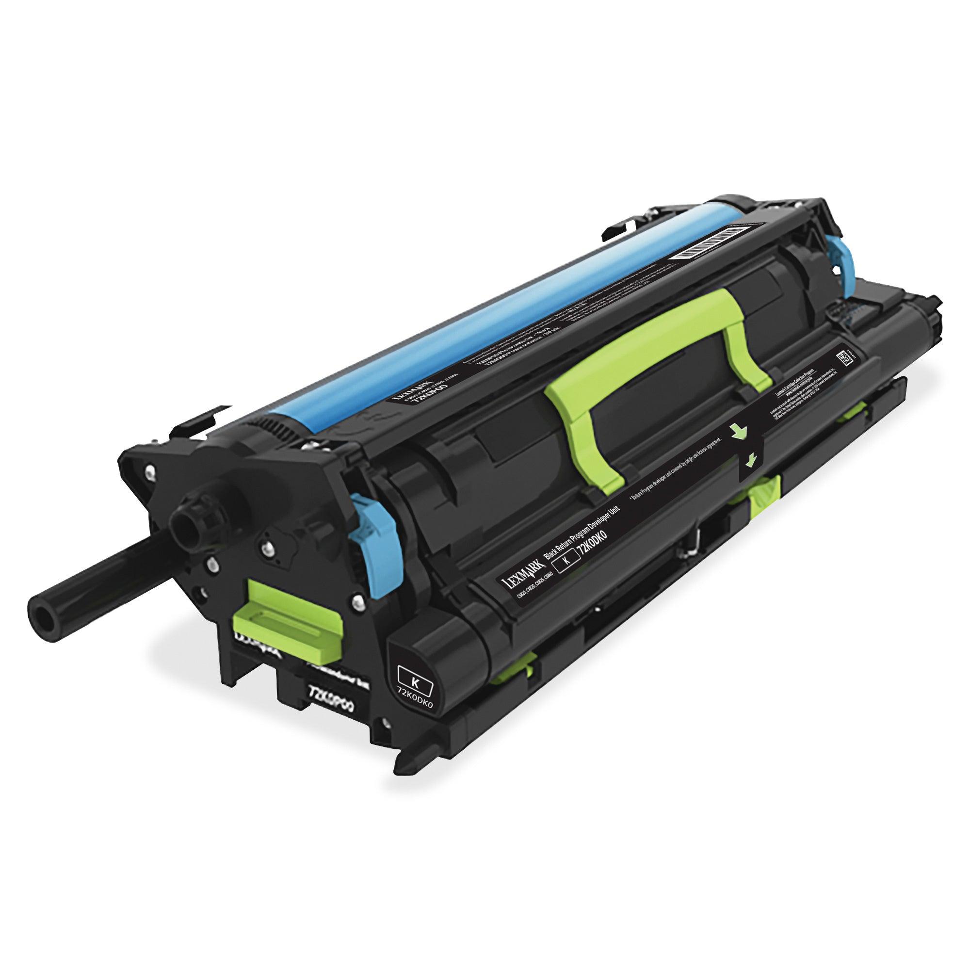 OEM Lexmark 72K0FK0 Developer and Photoconductor Unit Pack Black 175K Pages Return Program - TonerParts