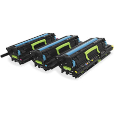 OEM Lexmark 72K0FV0 Developers And Photoconductor Units Pack 175K Return Program CYM 3 pack