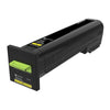 OEM Lexmark 72K0X40 Toner Cartridge Yellow 22K