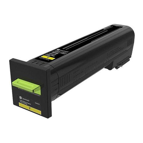 OEM Lexmark 72K10Y0 Toner Cartridge Yellow 8K Return Program - TonerParts