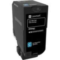 OEM Lexmark 74C0H20 Toner Cartridge Cyan 12K