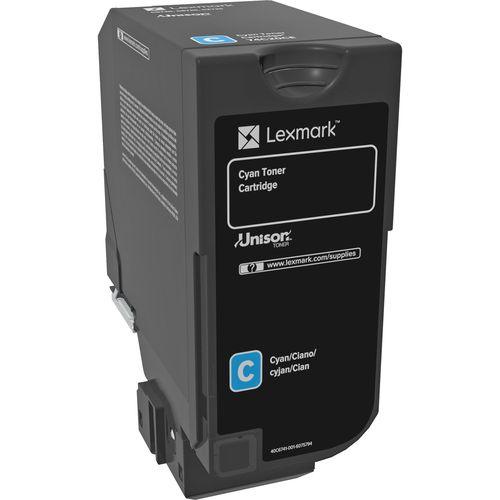 OEM Lexmark 74C0S20 Toner Cartridge Cyan 7K - TonerParts