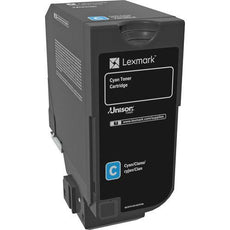 OEM Lexmark 74C0S20 Toner Cartridge Cyan 7K