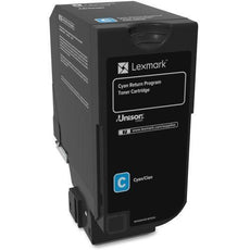 OEM Lexmark 74C10C0 Toner Cartridge Cyan 3K Return Program