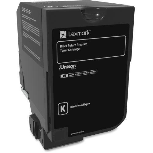 OEM Lexmark 74C10K0 Toner Cartridge Black 3K Return Program - TonerParts