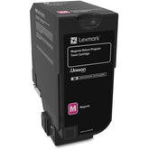 OEM Lexmark 74C10M0 Toner Cartridge Magenta 3K Return Program