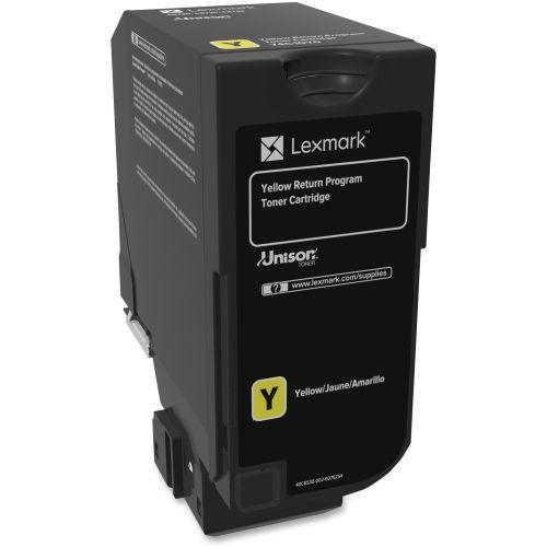 OEM Lexmark 74C10Y0 Toner Cartridge Yellow 3K Return Program - TonerParts