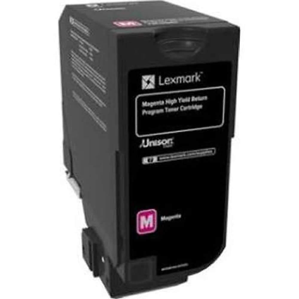 OEM Lexmark 74C1HM0 Toner Cartridge Magenta 12K Return Program - TonerParts