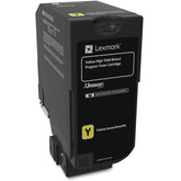 OEM Lexmark 74C1HY0 Toner Cartridge Yellow 12K Return Program