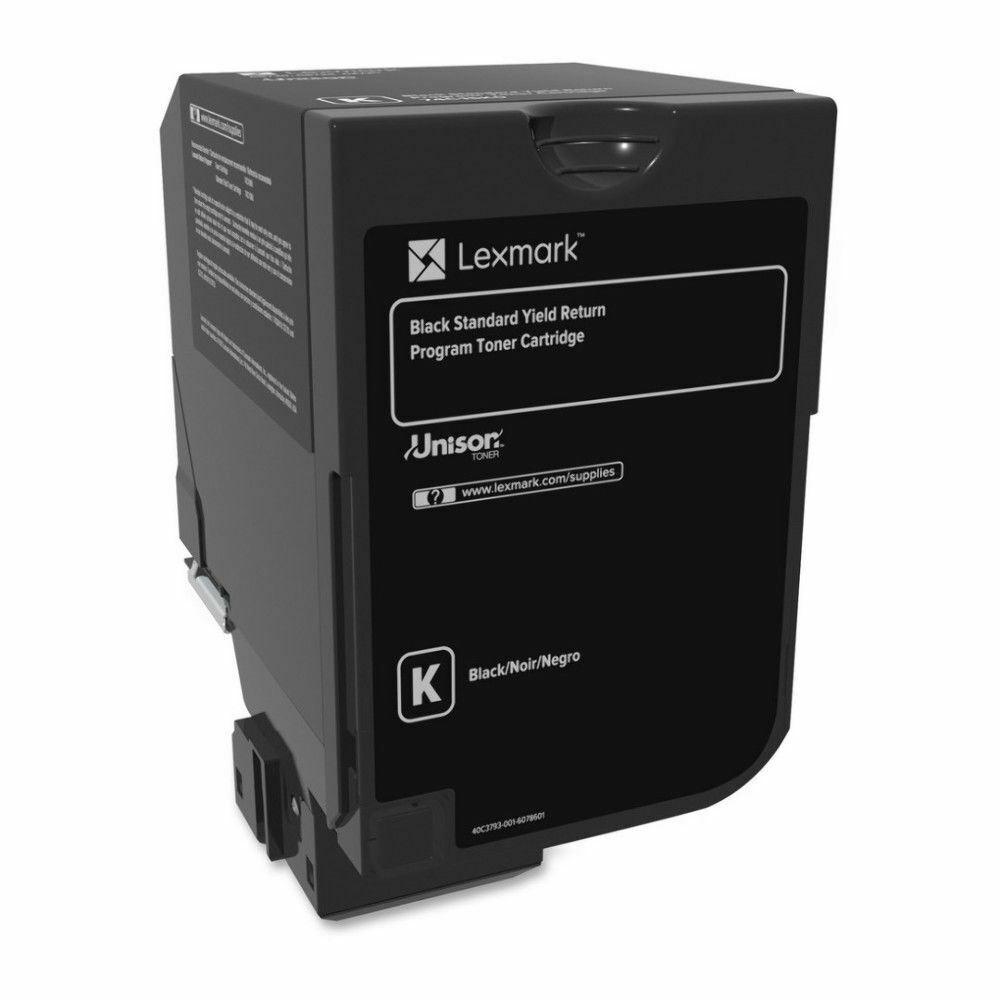 OEM Lexmark 74C1SK0 Toner Cartridge Black 7K Return Program