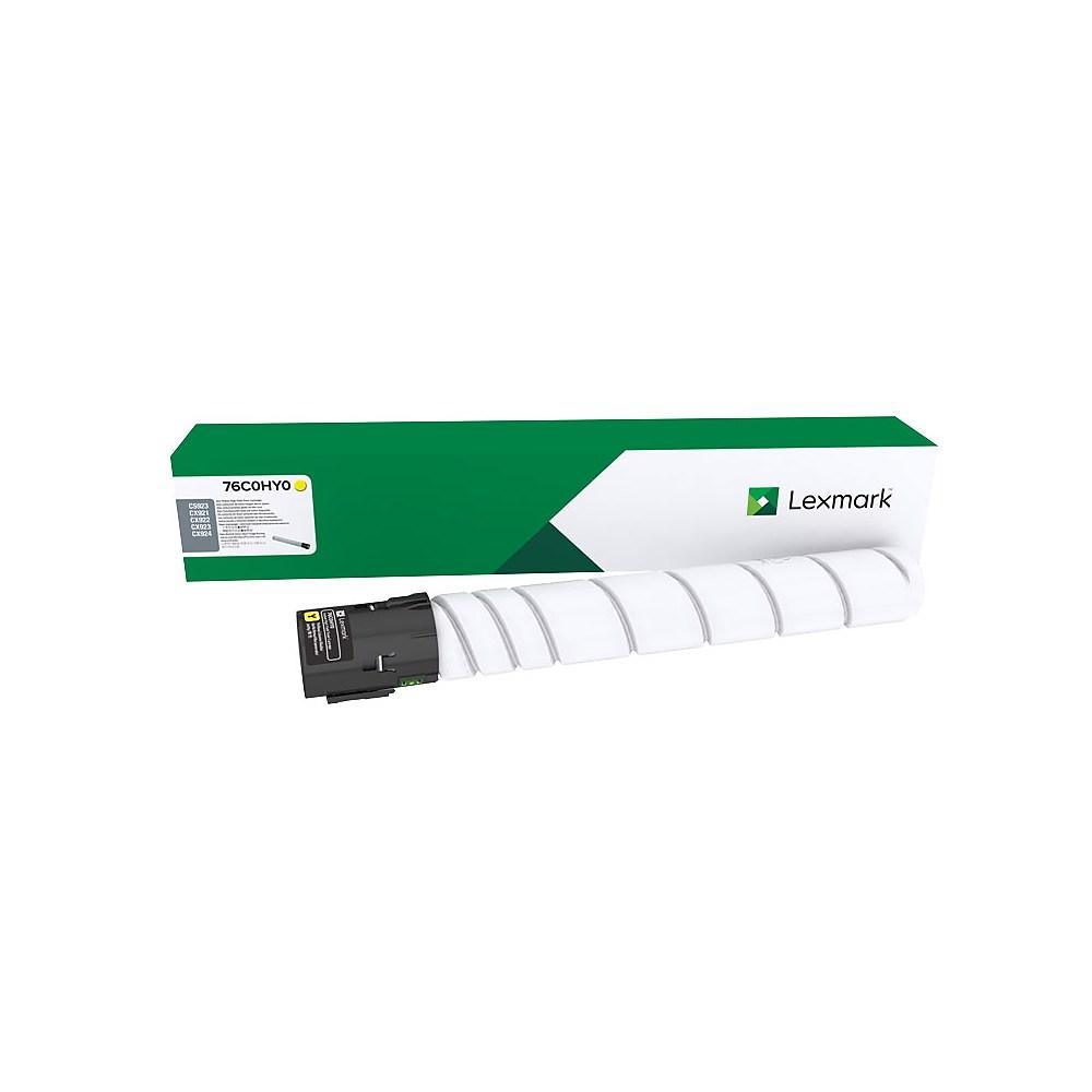 OEM Lexmark 76C0HY0 Toner Cartridge Yellow 34K - TonerParts