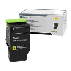 OEM Lexmark 78C0U40 Toner Cartridge Yellow 7K