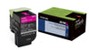 OEM Lexmark 80C10M0 801M Toner Cartridge Magenta 1K Return Program